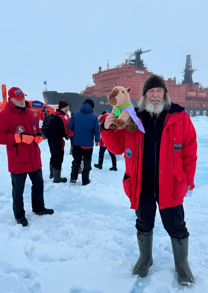Капибара «Лиги Ставок» официально на Северном полюсе! 